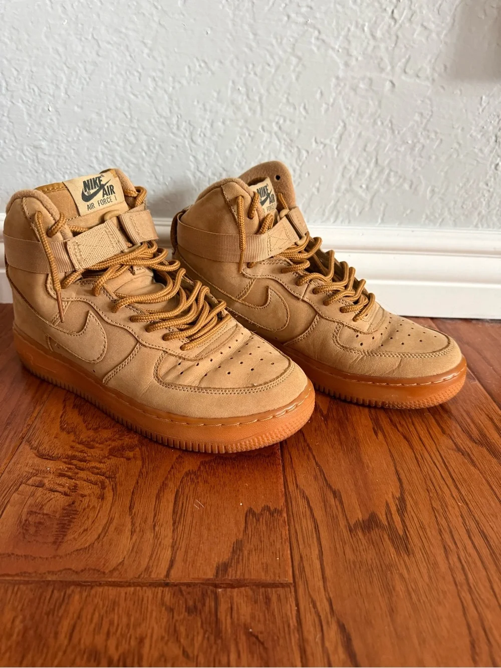 Nike Air Force 1 High Wheat/Golden Brown Sneakers